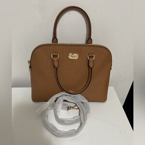 NEW Michael Kors Dome Satchel Bag